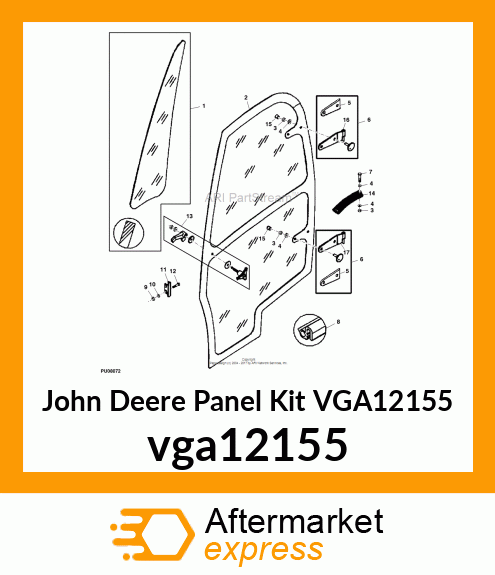 PANEL KIT, KIT, VINYL PANEL SERVICE vga12155