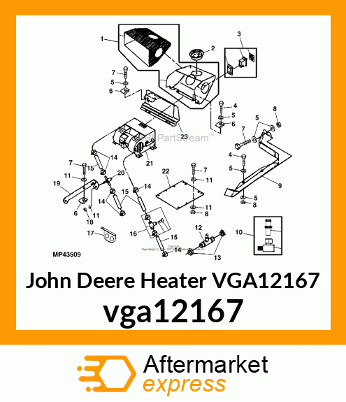 HEATER (12V) vga12167