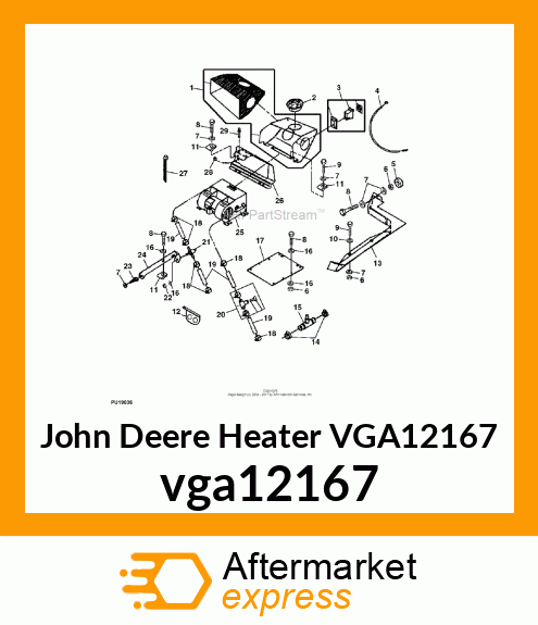 HEATER (12V) vga12167