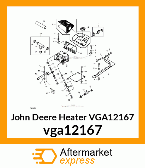 HEATER (12V) vga12167