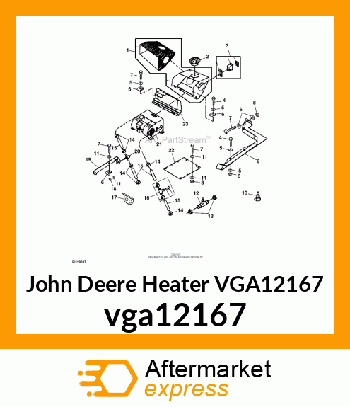 HEATER (12V) vga12167