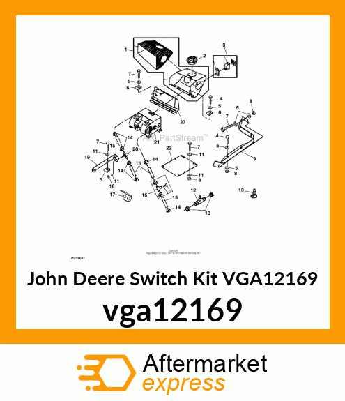 SWITCH KIT, KIT, SWITCH HEATER vga12169