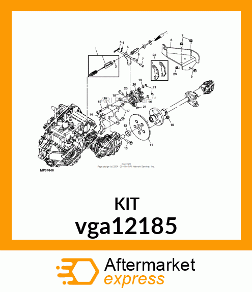 KIT, BUSHING vga12185