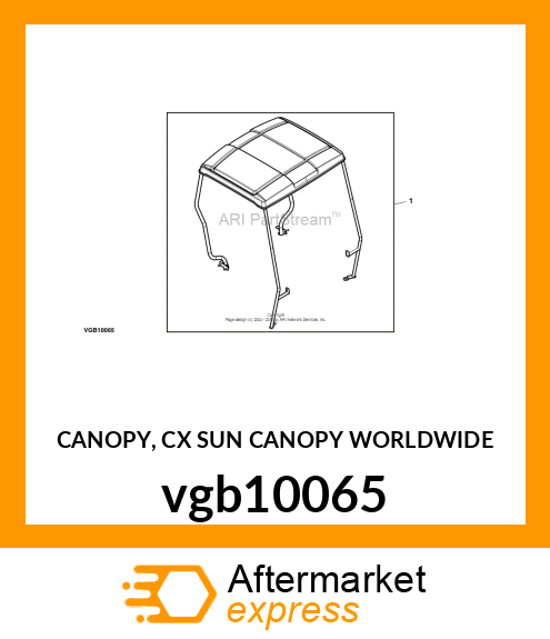 CANOPY, CX SUN CANOPY (WORLDWIDE) vgb10065
