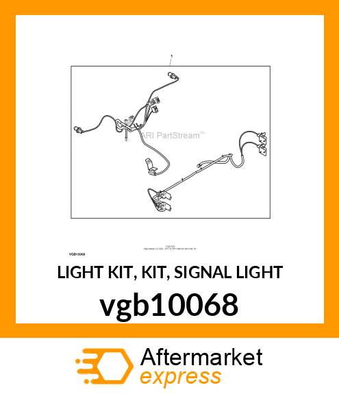 KIT, SIGNAL LIGHT vgb10068