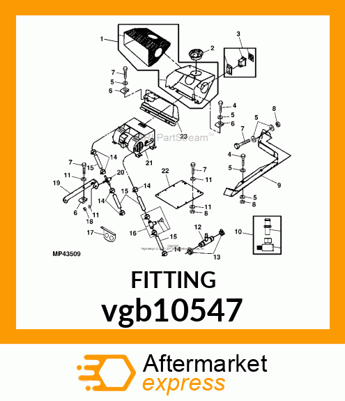 HEATER KIT, KIT, HEATER FITTING GA vgb10547