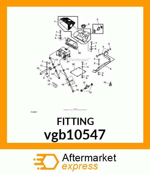 HEATER KIT, KIT, HEATER FITTING GA vgb10547