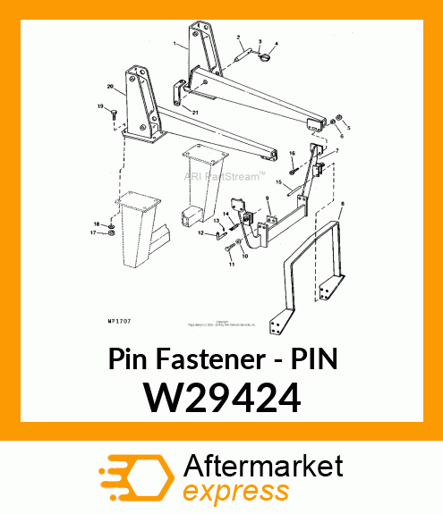 Pin Fastener W29424