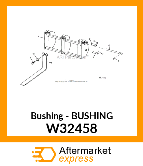 Bushing - BUSHING W32458