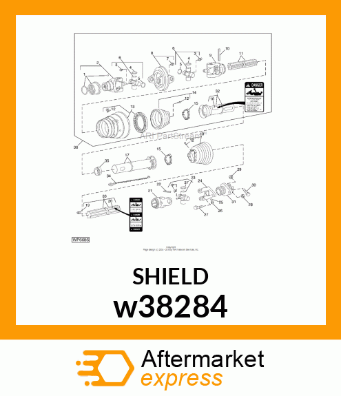 SHIELD, CONE w38284