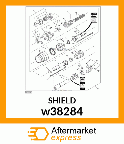 SHIELD, CONE w38284