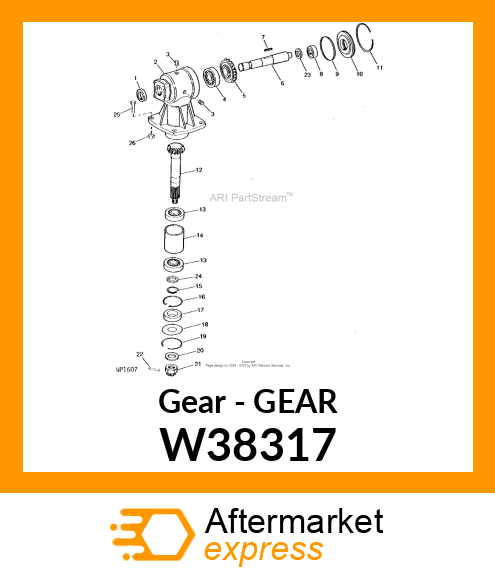 Gear W38317