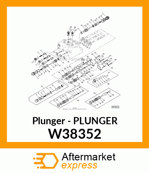 Plunger - PLUNGER W38352