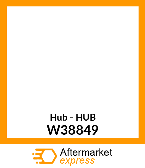 Hub - HUB W38849