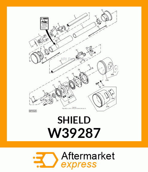 SHIELD, OUTER W39287