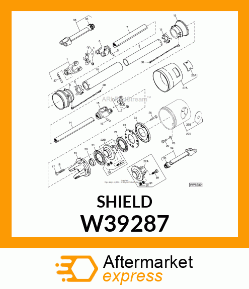 SHIELD, OUTER W39287