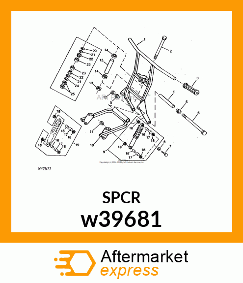 KIT (SHOCK REPAIR) w39681