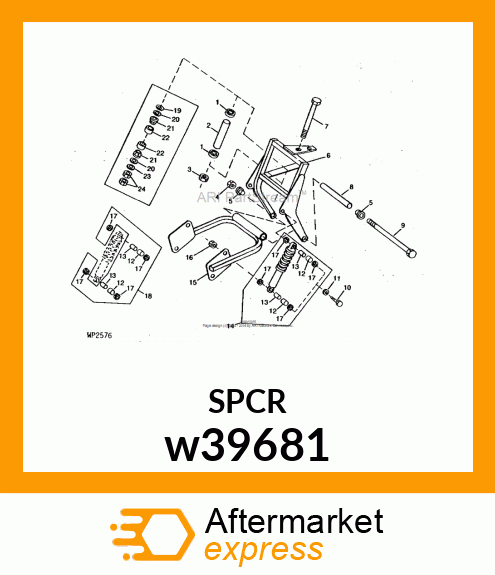 KIT (SHOCK REPAIR) w39681