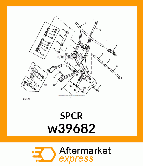 KIT (SHOCK REPAIR) w39682