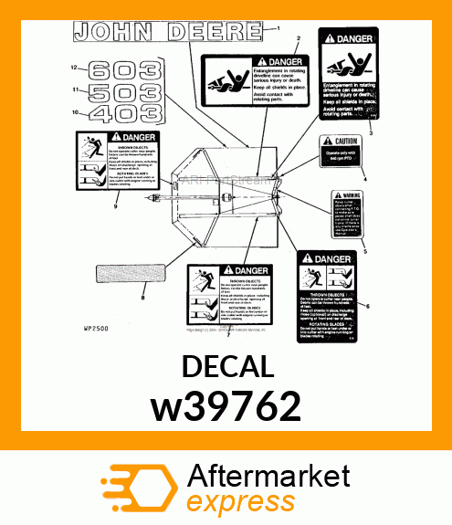 LABEL, LABEL (DANGER) w39762