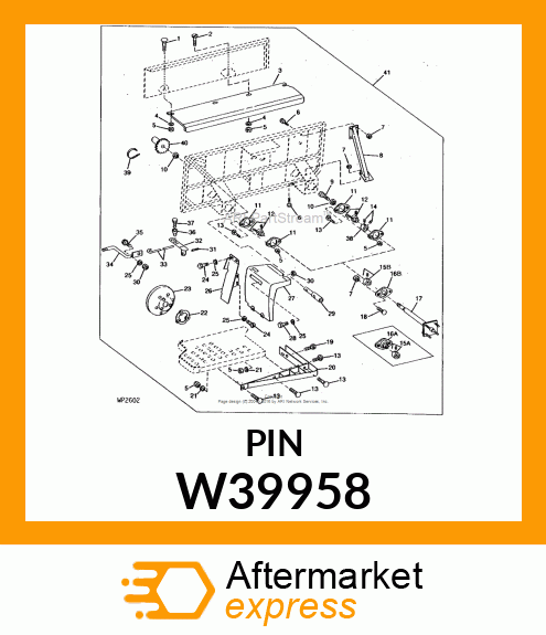 Pin Fastener W39958