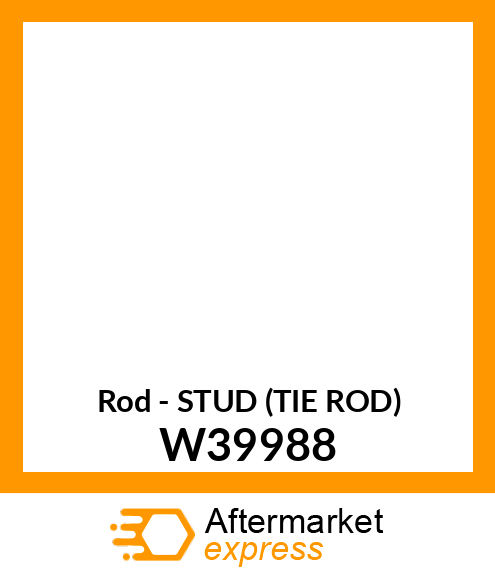 Rod - STUD (TIE ROD) W39988