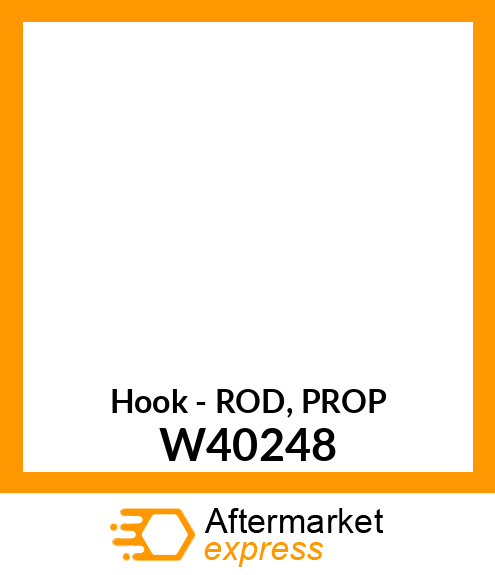 Hook - ROD, PROP W40248