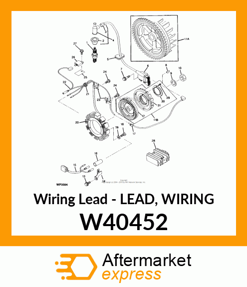 Wiring Lead - LEAD, WIRING W40452