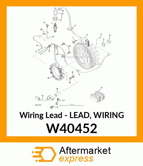 Wiring Lead - LEAD, WIRING W40452