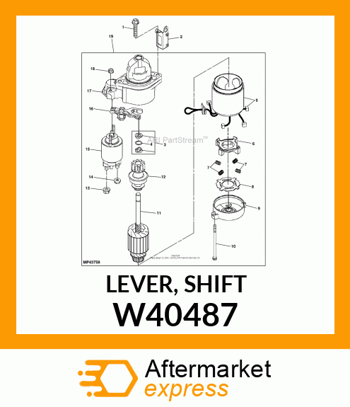 LEVER W40487