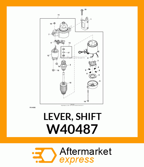 LEVER W40487