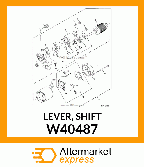 LEVER W40487