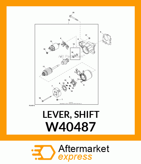 LEVER W40487