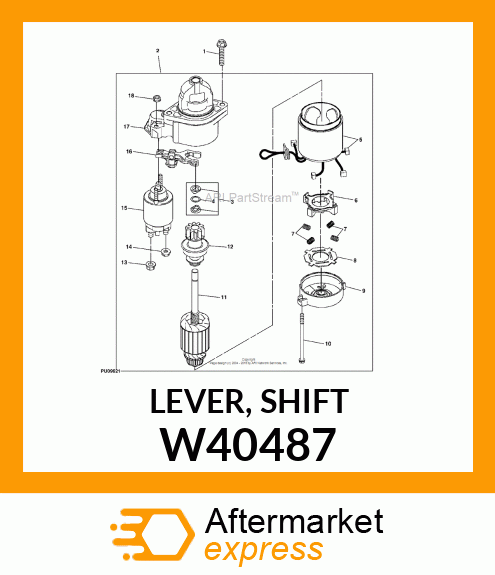 LEVER W40487