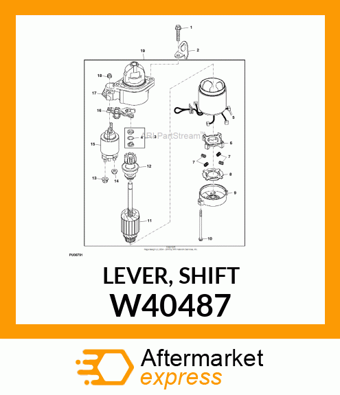 LEVER W40487