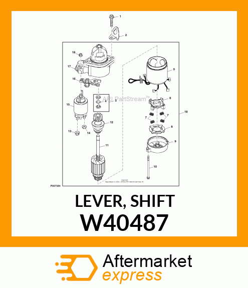 LEVER W40487