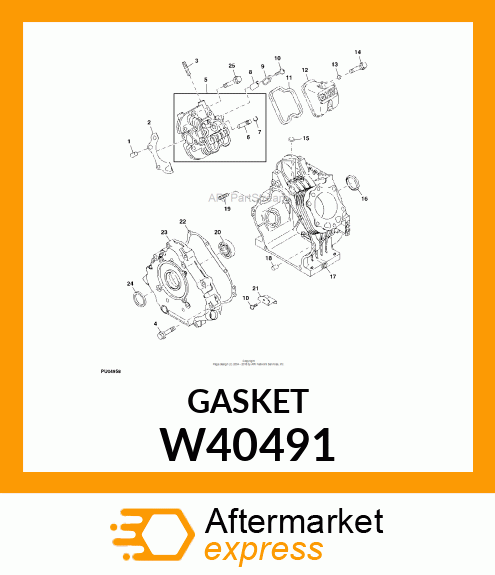 GASKET W40491