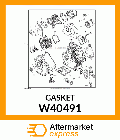 GASKET W40491