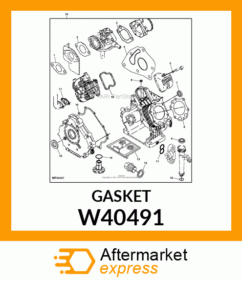 GASKET W40491