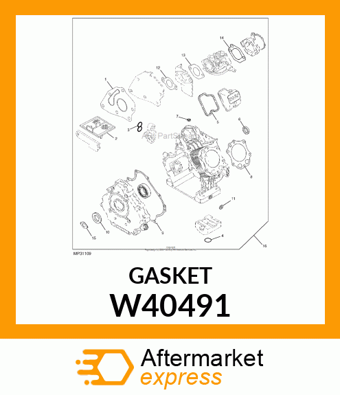 GASKET W40491