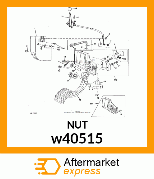 NUT, SPECIAL W40515