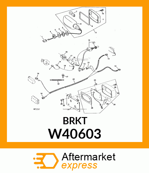 Bracket - BRACKET W40603