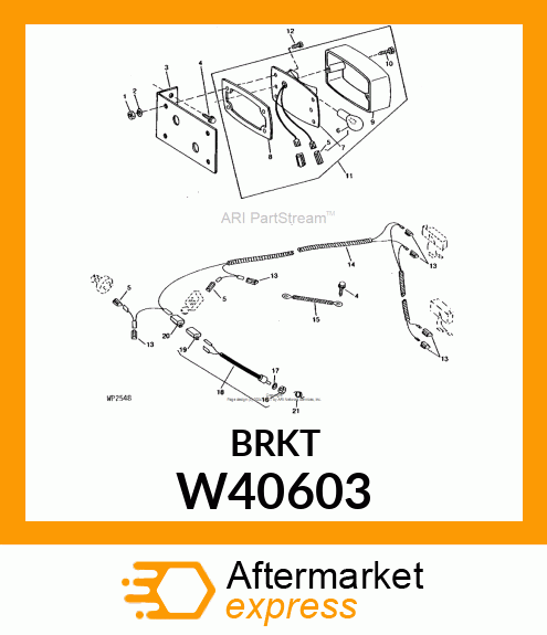 Bracket - BRACKET W40603