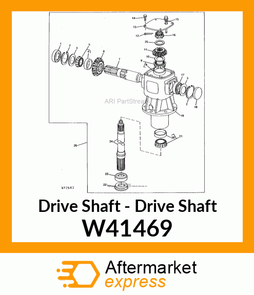 Drive Shaft W41469