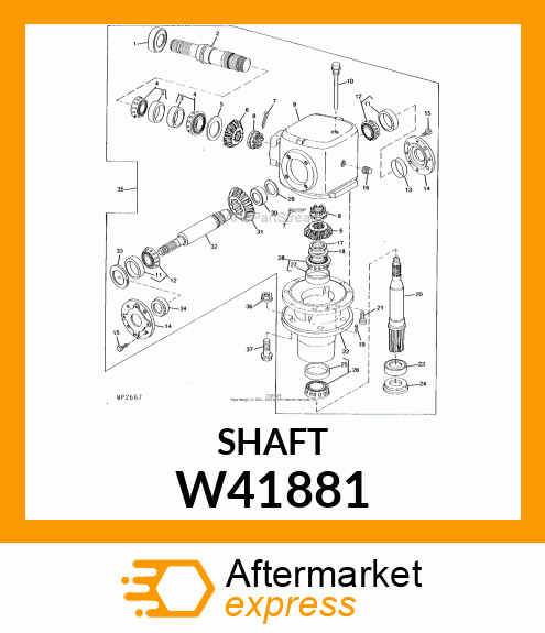 Shaft W41881