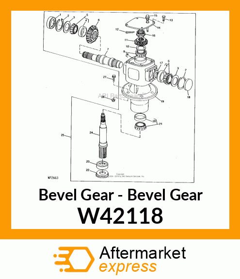 Bevel Gear W42118