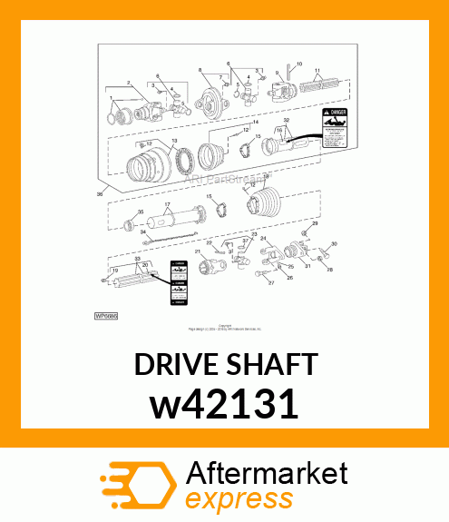 Drive Shaft w42131