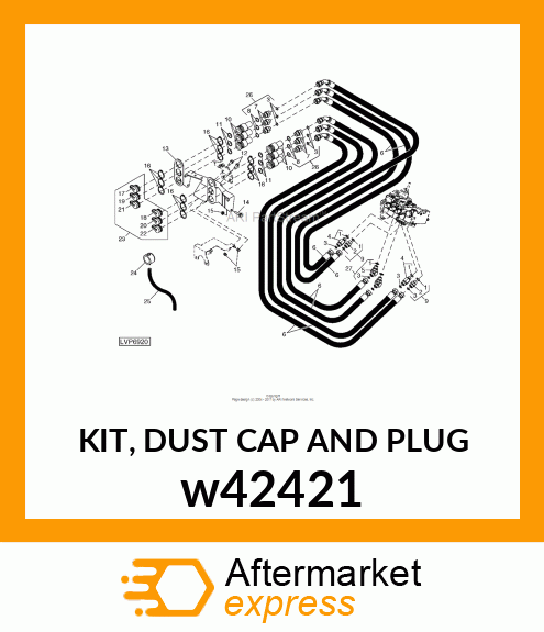 KIT, DUST CAP AND PLUG w42421