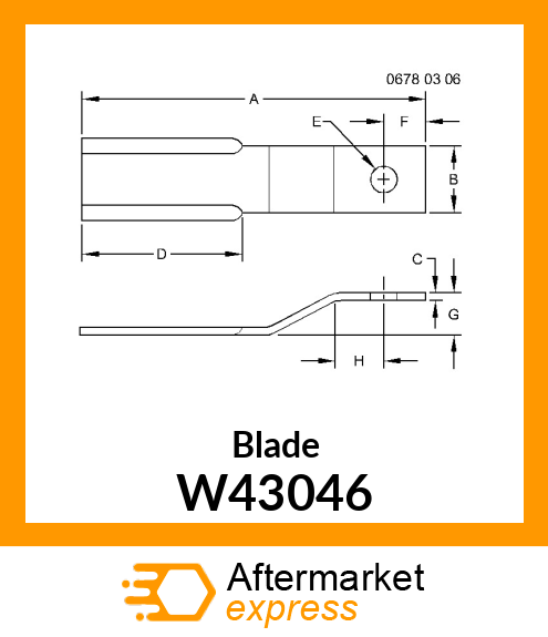 Blade W43046