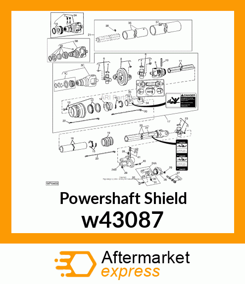 Powershaft Shield w43087